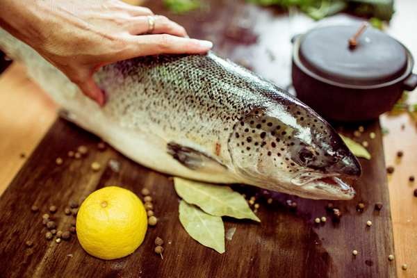 Семга атлантическая свежемороженая  1-2 кг