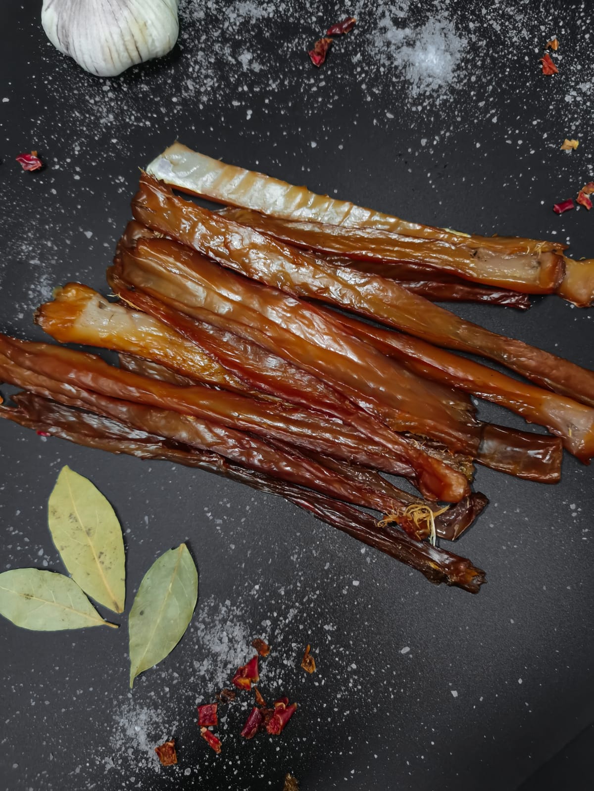 Соломка щуки холодного копчения 