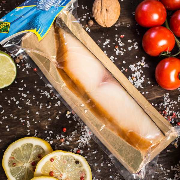 Филе масляной рыбы холодного копчения 