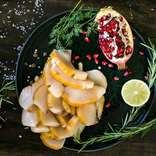 Филе масляной рыбы холодного копчения 