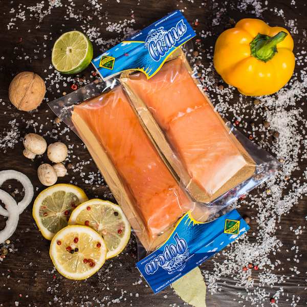 Филе семги холодного копчения 