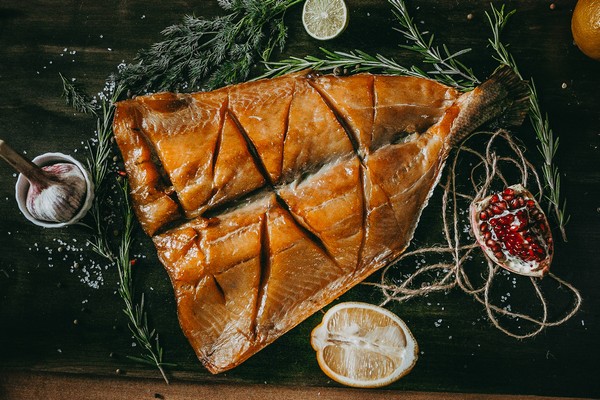 Щука холодного копчения "домино"