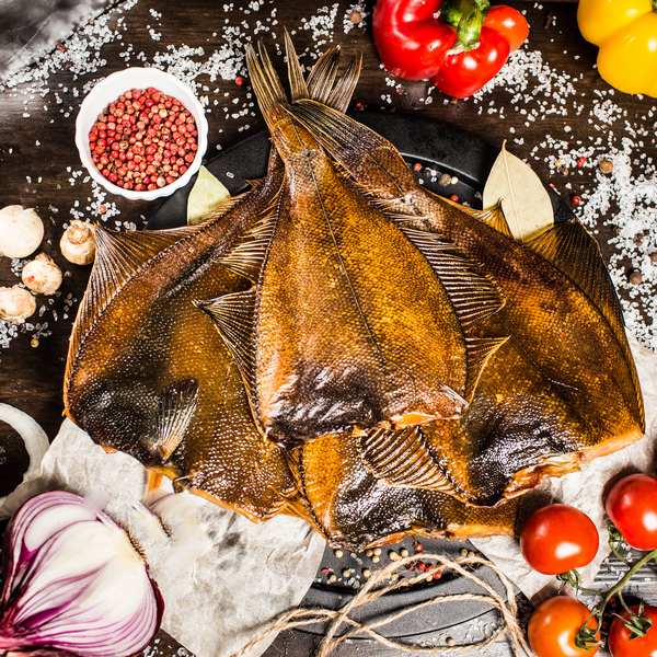 Камбала вяленая без головы