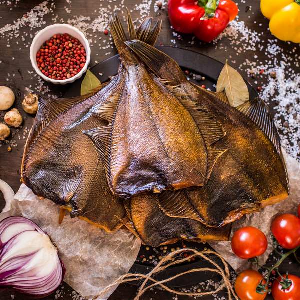 Камбала вяленая без головы