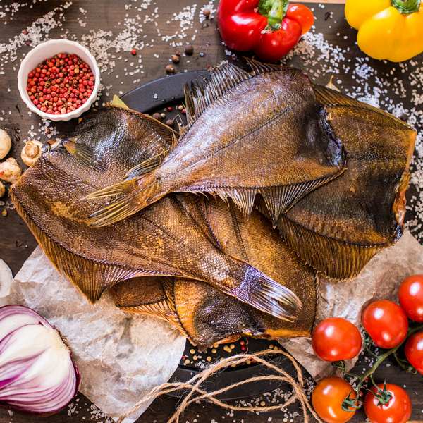 Камбала вяленая без головы