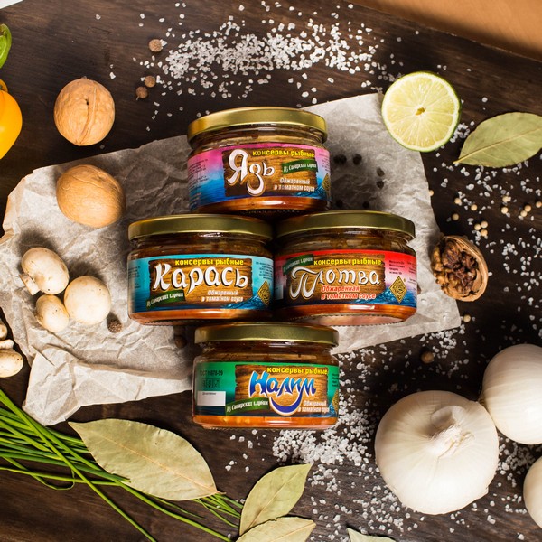 Консервы рыбные (карась) ст/б 220 гр,