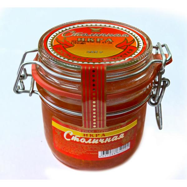 Икра «Столичная» лососевая 255гр
