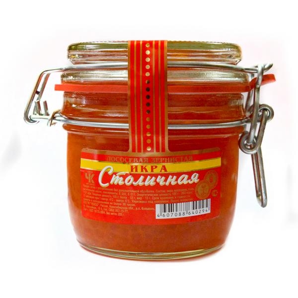 Икра «Столичная» лососевая 255гр